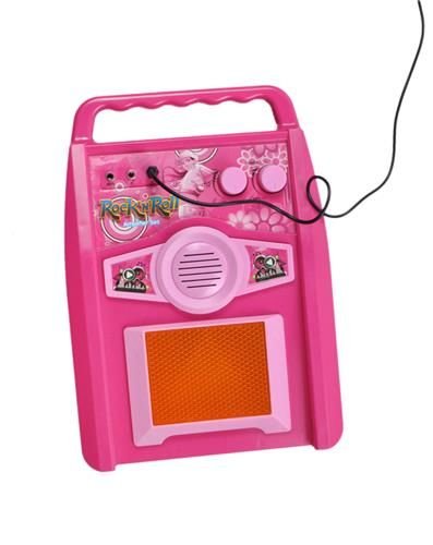 Rock’n’Roll gitár mikrofon+állvány erősítő készlet – Pink (BB4709) 4