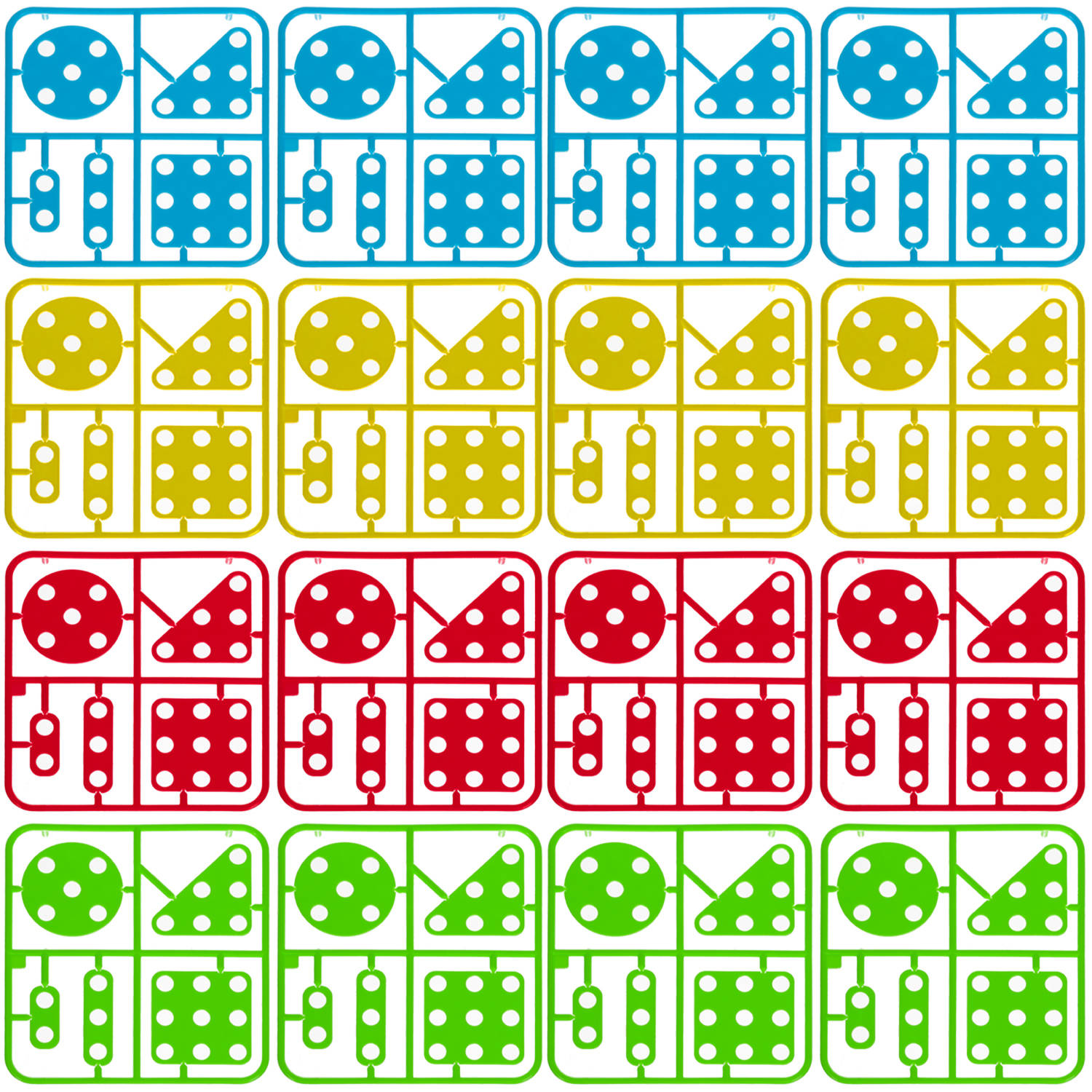 107 részes kreatív mozaik játék csavarhúzóval és sok színes kiegészítővel (BB-9427) (14)