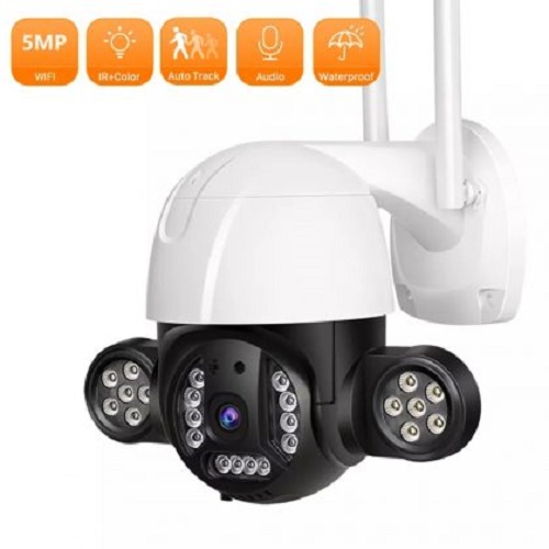 Vezeték nélküli VRT-C28 Wifi Smart kültéri, éjjellátó, vízálló kamera – távolról vezérelhető (BBV) (2)