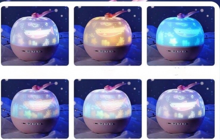 Mágikus alma formájú projektor lámpa (5)