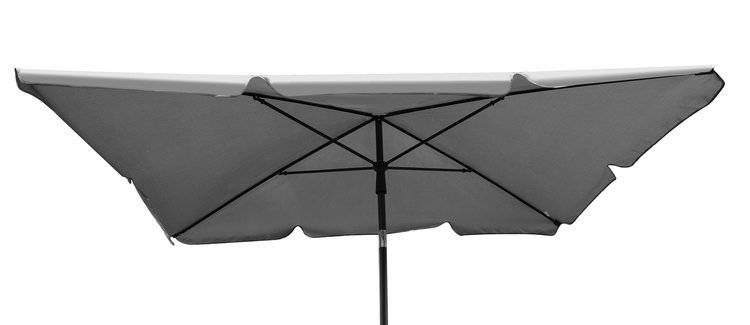 Állítható magasságú, szögletes, UV szűrős napernyő – szürke (170-243 cm) (BB12113) 7