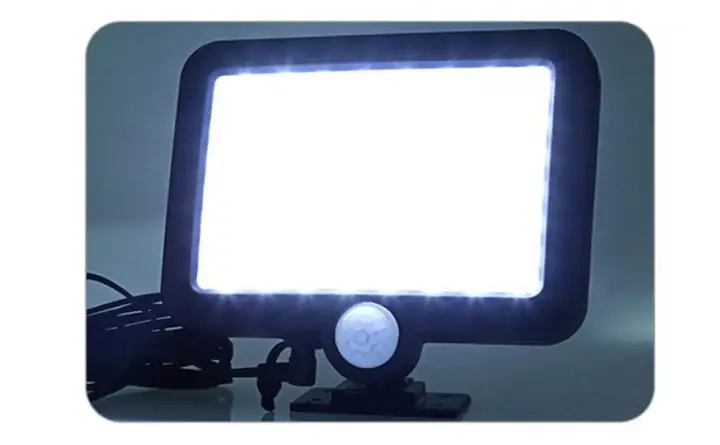 SL-F120 Kültéri COB LED napelemes fali lámpa, mozgásérzékelővel (BBL) (3)