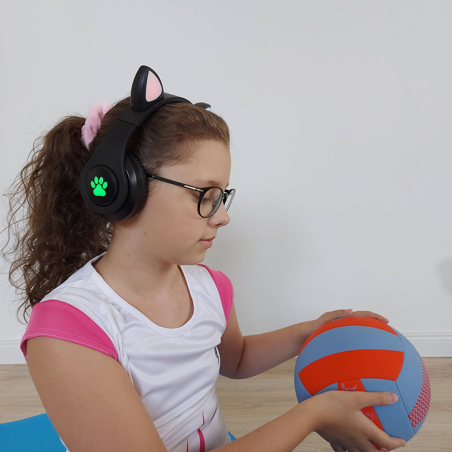 Cica füles vezeték nélküli fejhallgató – fekete (BB16868) (13)