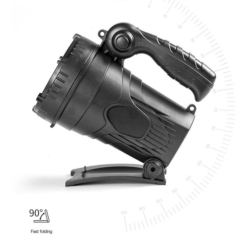 Hordozható, ultra erős, vízálló, hordozható kézilámpa – állítható világítású keresőlámpa W866A554