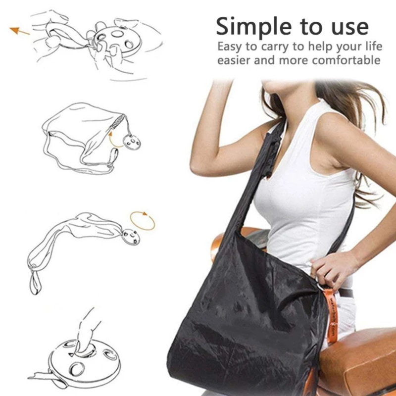 Környezetbarát és spraktikus, összehajtható bevásárló táska (2)