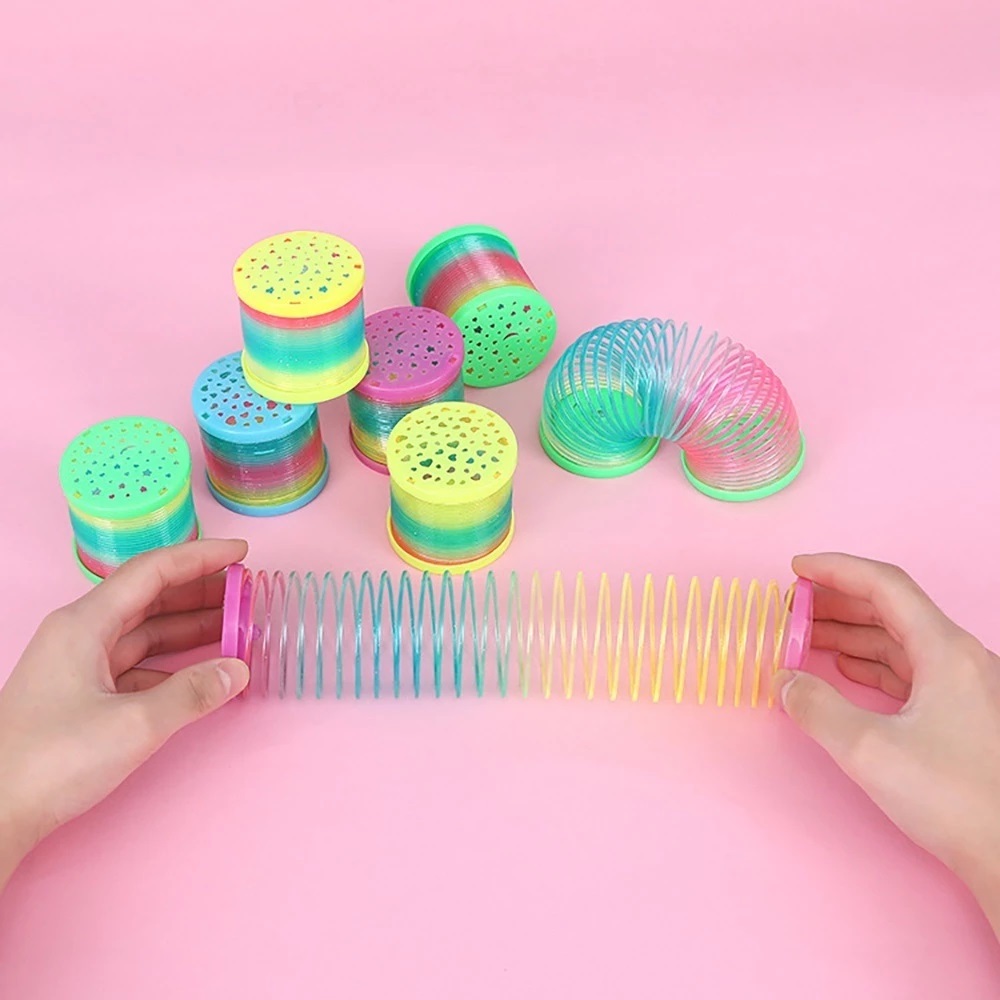 12 darabos színes, világító, égbolt mintás lépcsőjáró rugó