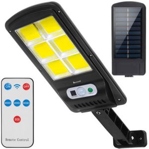 120 COB LED napelemes lámpa sötétedés érzékelővel és távirányítóval (BBV) - Image 1