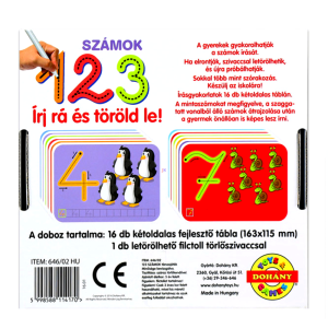 Számtani fejlesztő kártyák-írj rá és töröld le (FX) (BBJ) - Image 2