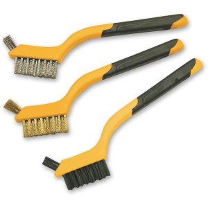 3 db-os drótkefe szett - réz acél és nylon szálas kefékkel (BBL) - Image 1