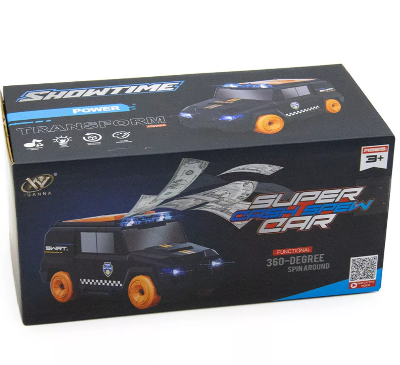 4Pénzpersely furgon fényekkel, zenével és pénzkilövő funkcióval 4