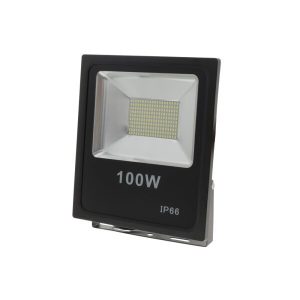 Nagyteljesítményű kültéri 100W LED reflektor - víz, por-, és ütésálló - hideg fehér (BBD) - Image 4