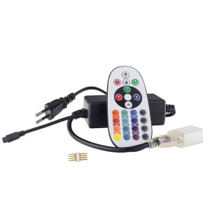 24 gombos távirányító LED szalaghoz tápegységgel és rengeteg funkcióval (BBD) - Image 1