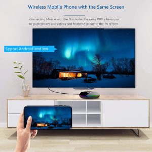 MEIQ-IT Smart TV adapter - Q PLus Ultra HD TV okosító - Android 9.0 (BBV) - Image 2