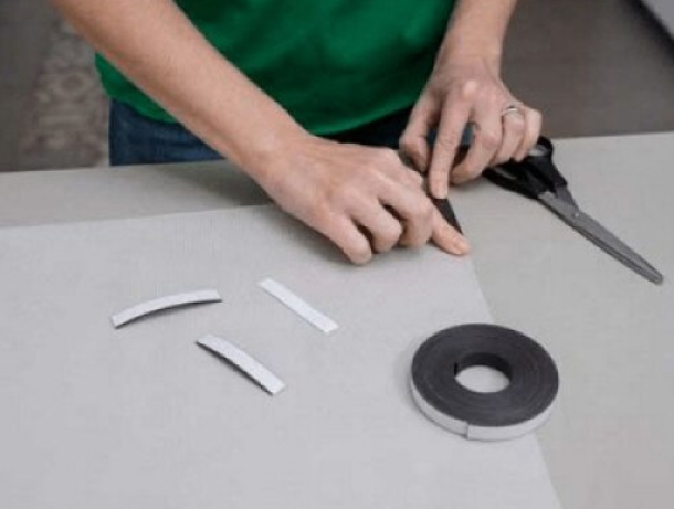 Ablakra rögzíthető méretre vágható mágneses szúnyogháló 150 X 180 cm 4