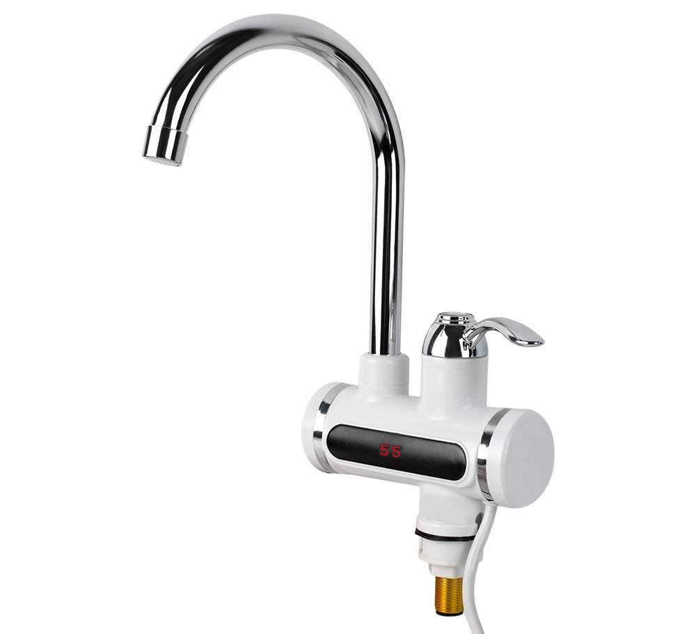 Átfolyós vízmelegítő csaptelep LCD kijelzővel1