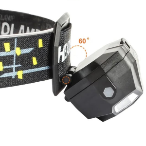 COB LED 2×40 lumenes mozgásérzékelővel és vörös fényjelzéssel ellátott fejlámpa (BBV) - Image 5