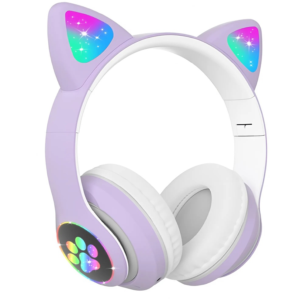 Cicafüles_vezeték_nélküli_fejhallgató_lila4