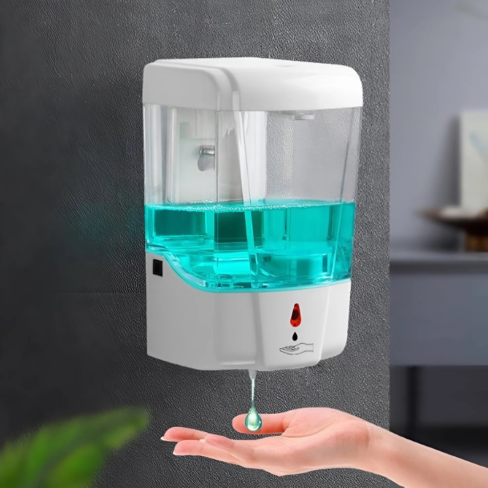 Érintés nélküli automata fali szappan- és kézfertőtlenítő adagoló – 700 ml Kapacitással 2