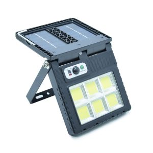 Falra rögzíthető, erős fényű, távirányítós napelemes fali lámpa - W783-6 (BBV) - Image 3