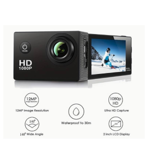 FULL HD vízálló akciókamera 1080P (BBL) (BBD) (BBV) - Image 3