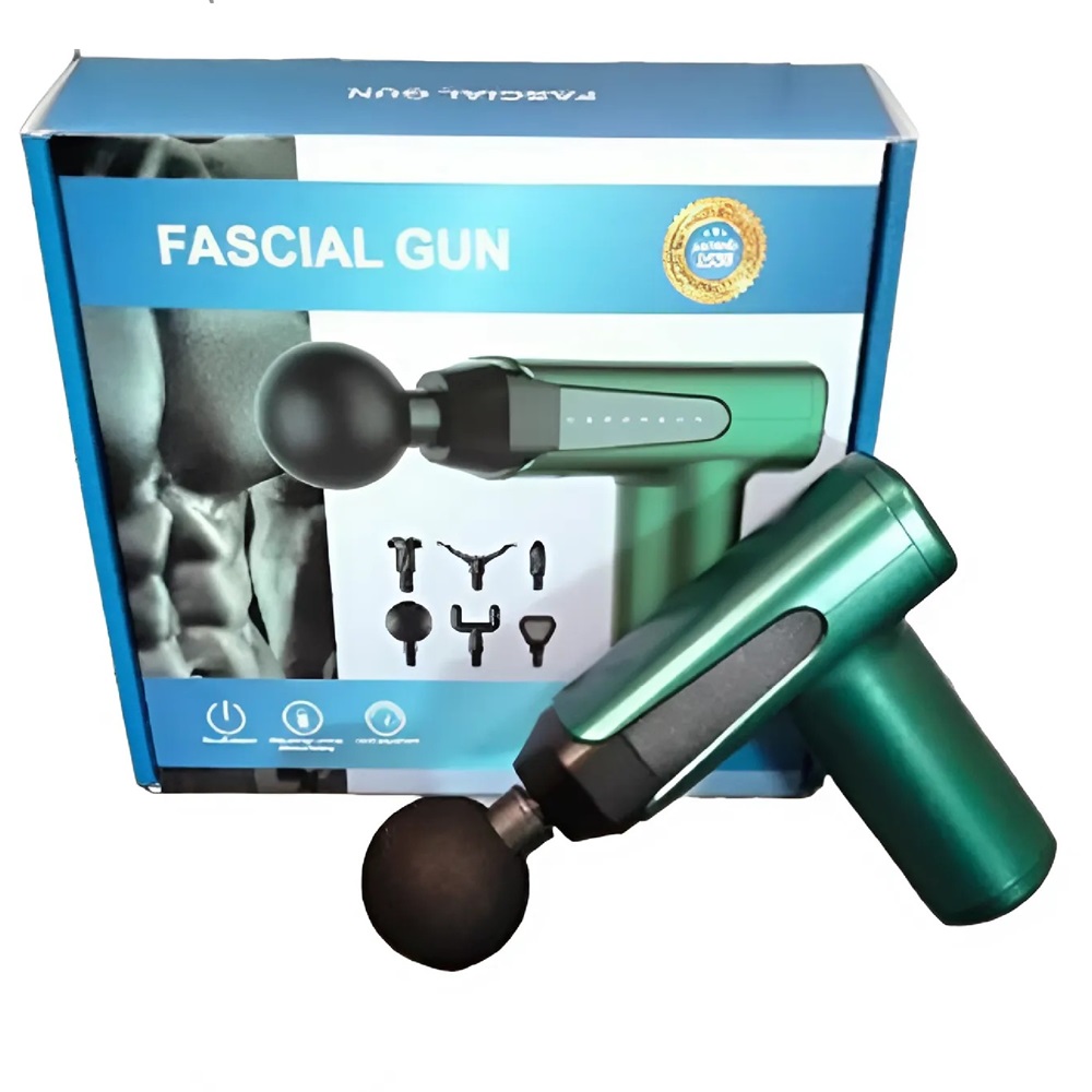 Fascial Gun – többfunkciós vibrációs masszázspisztoly LED kijelzővel – hatékony fájdalomcsillapítás és mélylazítás 1
