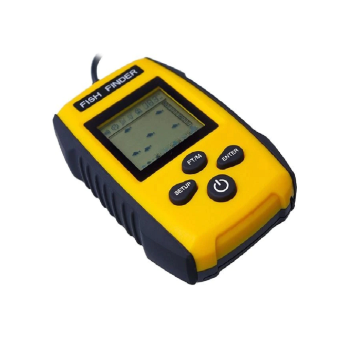 Fish Finder LCD kijelzős hordozható halradar (THM) (BBL) (1)