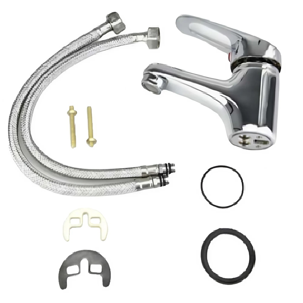 Flinke_egykaros_álló_mosdó_csaptelep_modern_és_tartós_kivitel