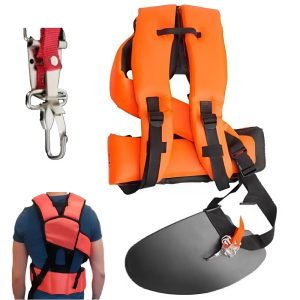 Flinke ergonomikus, párnázott fűkasza heveder – kényelmes és állítható vállpánttal 70-180 kg-ig (BBA) (BBL) - Image 4