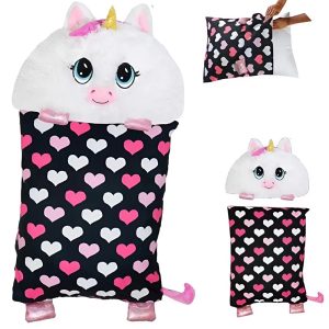 Fluffaluff unikornis pets ultra puha szunyókáló plüss párna – tökéletes ölelhető alvópárna gyermekeknek (BBM) - Image 3