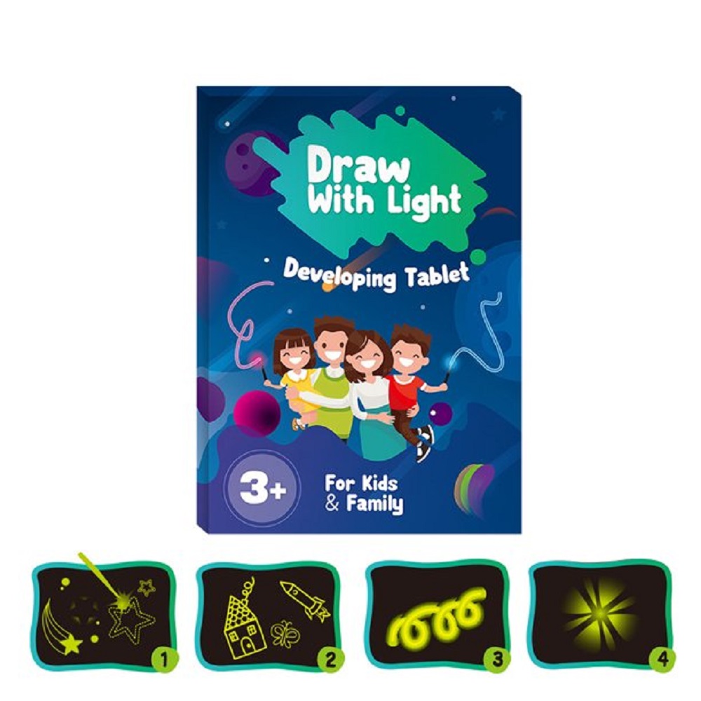 Foszforeszkáló rajztábla – varázslatos, világító rajztábla 1
