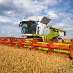 Giga méretű élethű játék kombájn, aratógép - zöld színben - 50 cm (BBMJ) (FX) - Image 2