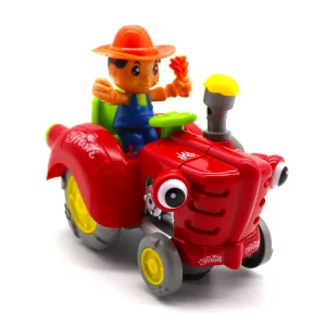 Zenélő és világító traktoros figura hintázó-döcögő mozgással (BBJ) - Image 3