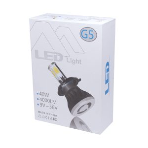 H7 G5 LED fényszóró szett - 1 pár, 40W, 4000 LM (BBV) - Image 3