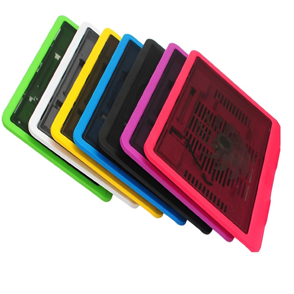 Hordozható laptop hűtőpad – erőteljes ventilátoros hűtőrendszerrel az optimális hűtéséhez 17”-os laptopokig 9