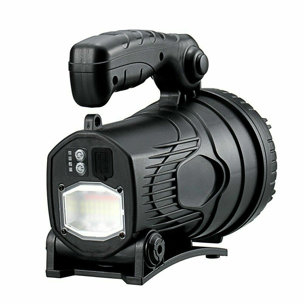 Hordozható, ultra erős, vízálló, hordozható kézilámpa – állítható világítású keresőlámpa W866A3