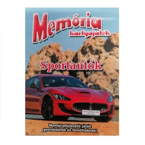 Memóriafejlesztő kártya - sportautók (FX) (BBKM) - Image 1