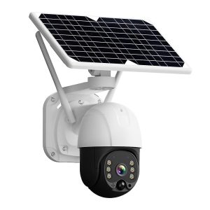 Időjárásálló, napelemes biztonsági kamera - 4G 1080p újratölthető akkumulátoros kamera éjszakai látással, kétirányú PTZ (BBV) - Image 3