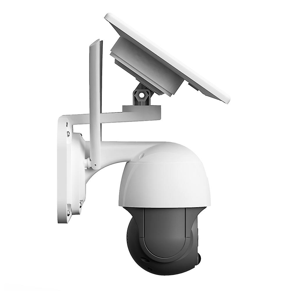 Intelligens Napelemes biztonsági kamera 4G 1080p újratölthető akkumulátoros kamera éjszakai látással, kétirányú PTZ55
