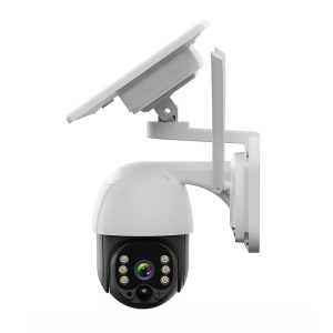 Időjárásálló, napelemes biztonsági kamera - 4G 1080p újratölthető akkumulátoros kamera éjszakai látással, kétirányú PTZ (BBV) - Image 4