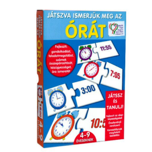 Játszva ismerjük meg az órát- oktató, logikai játék (BBJ) - Image 1