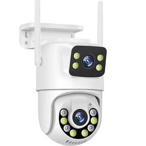 Jortan 360° WiFi okos biztonsági kamera – dupla lencse, 6MP ultra HD felvétel KE24-125 (BBV) - Image 8