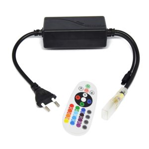 24 gombos távirányító LED szalaghoz tápegységgel és rengeteg funkcióval (BBD) - Image 2