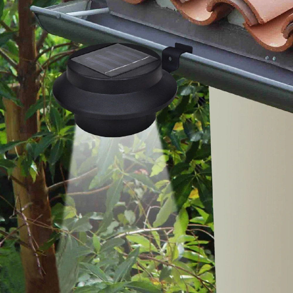 Két darabos kültéri szolár lámpa készlet – fekete (BBV) (2)