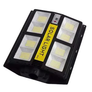 LED-es, napelemes, távirányítós utcai világítás,  fény-, és mozgásérzékelős udvari lámpa, 800W (BBV) - Image 3