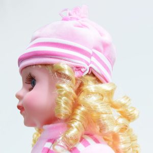 Magyarul éneklő hajas Panni baba óriás szempillával - 42 cm (BBJ) (FX) - Image 4