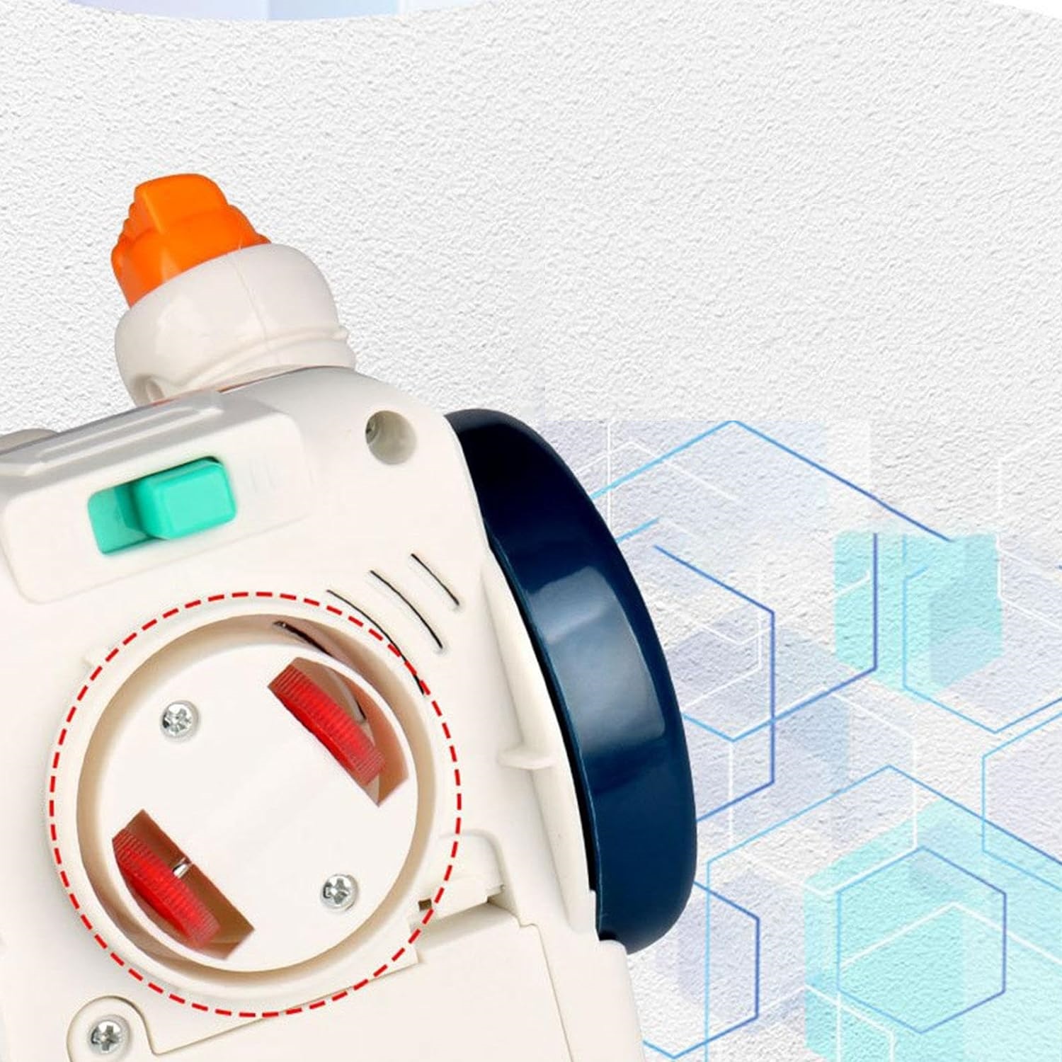 Mechanikus fogaskerék-robot színes világító zenés lámpás játék kicsiknek 3