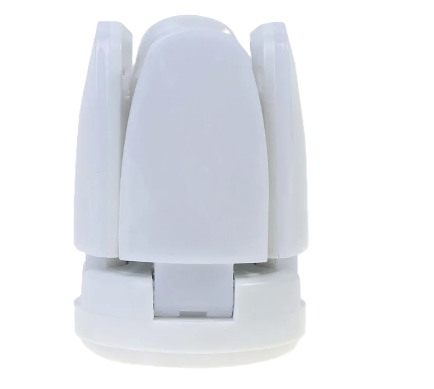 Mini E27 LED összecsukható négyágú nagy fényerejű, energiatakarékos, mennyezeti fényforrás 45W 14