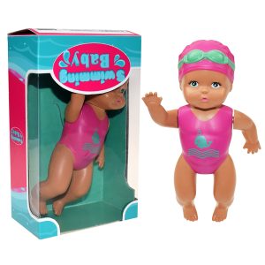 Mini Water Baby - felhúzható úszó játékbaba (BBJ) - Image 6