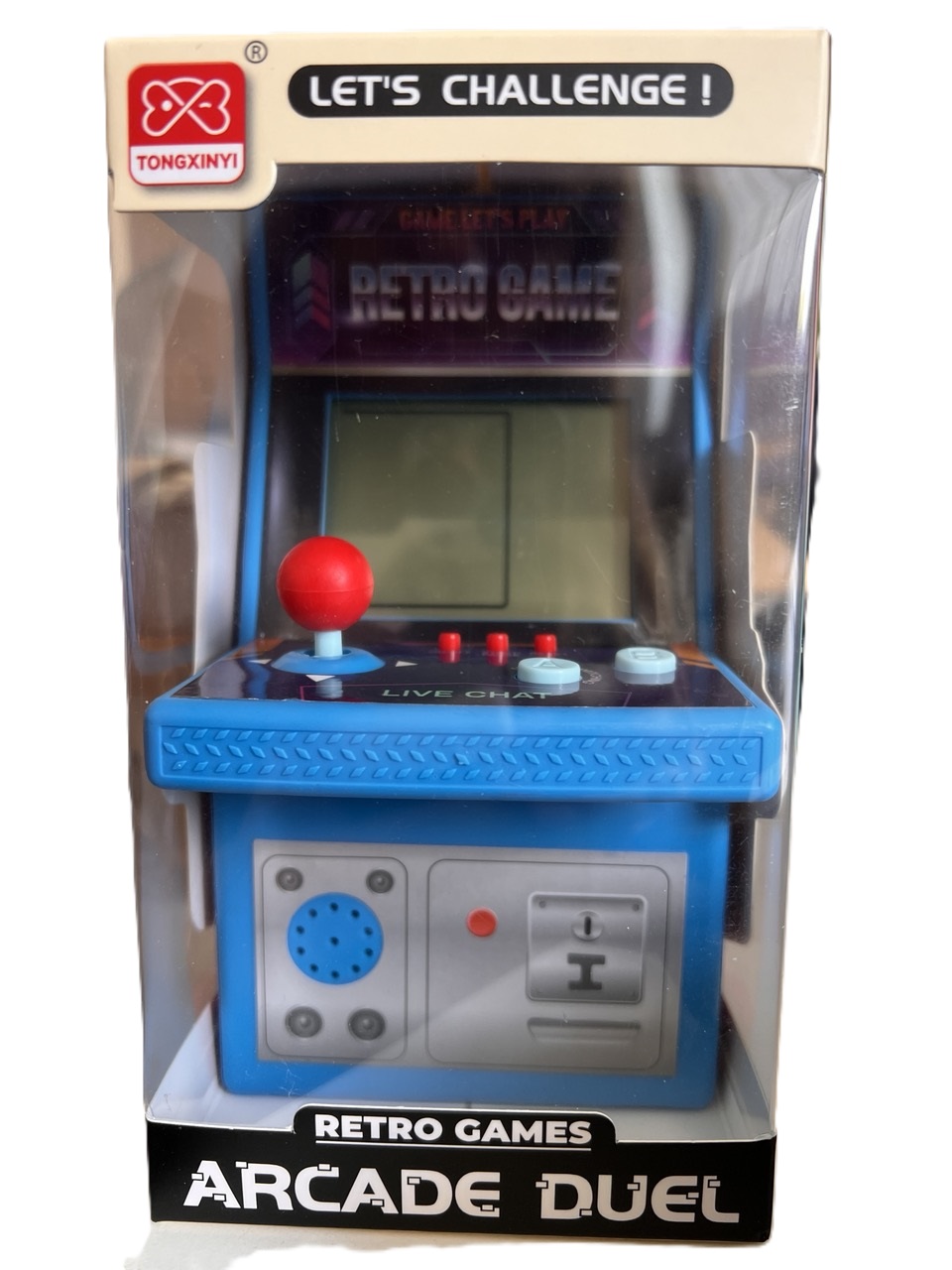 Mini arcade retro játékgép – nyerőgép formájában 23 játékkal (BBJ) 3