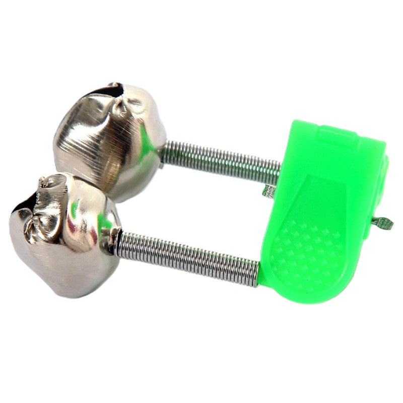 Minőségi 3 darabos dupla csengős gyűrűs horgászkapás riasztó 6